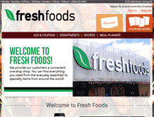 Tablet Screenshot of freshfoodsgrocery.com